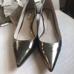 Louise Et Cie Gold Kitten Heel